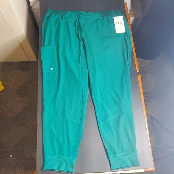 Barco Scrub Pants Joggers Women’s Size 3X Green NWT - Picture 1 of 9